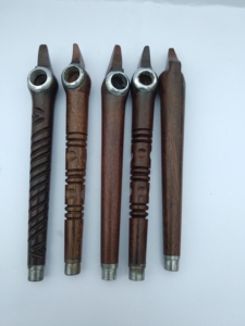 ไปป์โดคาทำมือจากไม้ ลายสัตว์ ทาสีธรรมชาติ งานฝีมือศิลปะสะสม ไปป์สำหรับสูบบุหรี่ ลายสีแดง เหลือง เขียว น้ำเงิน - Product Image 6