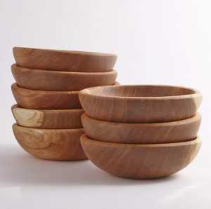 Bols en bois écologiques légers au design luxueux, les plus vendus – Lavables au lave-vaisselle, faits à la main, cadeau de mariage pour le camping - Product Image 4