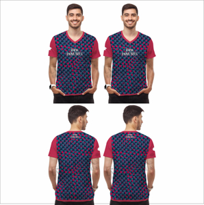 เสื้อยืดพิมพ์ลายทรงหลวมสำหรับผู้ชาย สกรีนโลโก้ได้ ผ้าฝ้าย 100% เนื้อผ้าเบาสบาย ระบายอากาศดี เสื้อยืดสตรีทแวร์สำหรับผู้ชาย - Product Image 6
