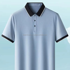 Men's Summer for Polo <b>Shirt</b> Short-Sleeved <b>T</b>-<b>Shirt</b> Custom Logo Heavy Weight <b>Long</b> <b>Length</b> polo <b>shirts</b>,men's polo <b>shirts</b> - Product Image 1