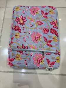Housse pour ordinateur portable en coton matelassé faite à la main de 14 pouces, imprimée, rembourrée, protectrice, pour ordinateur portable, vente en gros, export, fabricant - Product Image 3