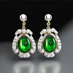 Vente en gros de boucles d'oreilles en argent sterling massif 925 faites à la main bijoux en pierres précieuses naturelles avec pierre accessoire de mode en argent - Product Image 3