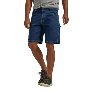 Shorts en jean bleu décontractés pour hommes, extensibles et confortables, tendance pour un usage quotidien en été - Product Image 1
