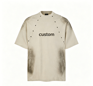 เสื้อยืดผู้ชายพิมพ์ลายตามสั่ง ไซส์ใหญ่ แขนสั้น คอกลม สไตล์สตรีท ผ้าเจอร์ซีย์ 100% คอตตอน ระบายอากาศได้ดี ดีไซน์คุณภาพสูง - Product Image 1