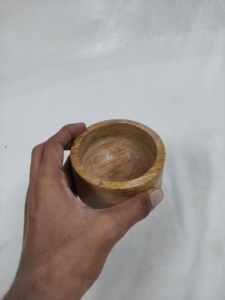 Tazón de Servir de Madera Ecológico, Pulido, de Lujo, para Alimentos y Frutas, Forma Redonda, Diseño Tradicional para Decoración de Mesa de Boda - Product Image 4