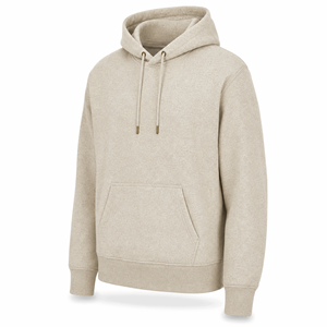 Sweat à capuche personnalisé vert forêt pour homme, épais, respirant, à séchage rapide, avec poches, épaules tombantes, 100 % coton molletonné - Product Image 3