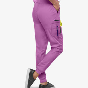 Pantalones Médicos para Enfermeras, Pantalones de Trabajo con Múltiples Bolsillos, Uniformes Médicos para Mujer - Product Image 6