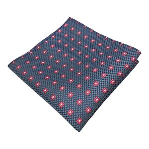 Black Red Dot Pattern <b>Tie</b> and Pocket Square <b>Set</b> for Men | Formal Business Wedding Necktie Gift Combo OEM Bulk Supply India 2026 - Product Image 1