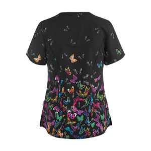 High Quality Waterproof Medical Scrubs Short Sleeve Suits New Stylish Scrubs Hospital Uniforms For Women - Product Image 6