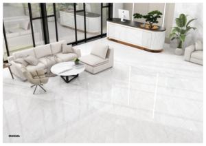 กระเบื้องพอร์ซเลนดีไซน์เนอร์ ขนาด 60x120 ซม. 600x1200 มม. 24x48 นิ้ว ผิวมันเงา รูปแบบขนาดใหญ่ ดีไซน์ทันสมัย สำหรับตกแต่งภายในหรูหรา - Product Image 5