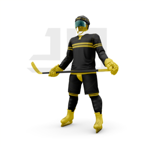 Ensemble de maillot et uniforme de hockey sur glace personnalisé, respirant, séchage rapide, 100% polyester, conçu pour la vitesse, le confort et l'esprit d'équipe - Product Image 2