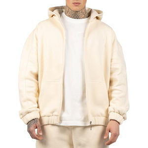 Sweat à capuche surdimensionné en molleton épais 100% coton de haute qualité avec logo personnalisé pour homme - Product Image 6