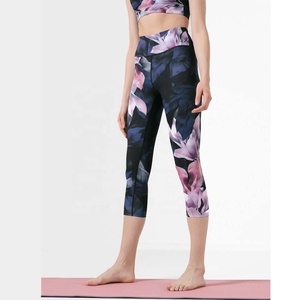 Conjunto de Yoga de 2 Piezas con Logotipo Personalizado, Precio al por Mayor, Cintura Alta, Cuello Redondo, Spandex/Poliéster, Leggings de Moda para Mujer con Efecto Levanta Glúteos - Product Image 5