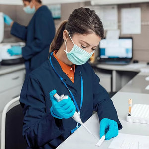 Blouse de laboratoire personnalisée pour médecin, manches longues, en polyester et élasthanne tissé, blouse médicale de haute qualité pour hôpital - Product Image 5