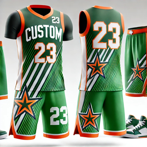 Camisetas de Baloncesto Unisex de Secado Rápido al por Mayor, Ropa Deportiva Reversible con Logotipo Personalizado - Product Image 1