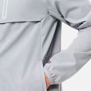 Combinaisons coupe-vent pour hommes de couleur unie, design personnalisé, vente en gros, qualité supérieure, combinaisons coupe-vent pour hommes en vente en ligne - Product Image 5