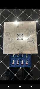 Juego de mesa Ludo plateado, juego tradicional y regalo familiar de lujo para bodas y compromisos para parejas - Product Image 2