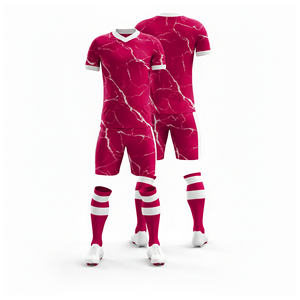 Uniforme de Fútbol Sublimado Personalizado al por Mayor, Camiseta de Fútbol |   Tallas para Hombres, Mujeres y Jóvenes |   Ropa Deportiva Ligera de Secado Rápido para Entrenamiento - Product Image 6