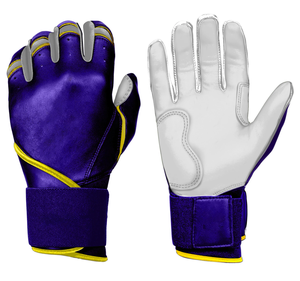 Gants de frappe violets en polyester, design ambidextre, fermeture à enfiler, unisexe, pour entraînement adulte, tissu respirant - Product Image 2
