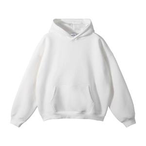 Sweat-shirts à capuche brodés pour hommes de qualité supérieure, style streetwear, coupe ample, 100% coton, doublure en molleton, respirants - Product Image 2