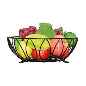 Panier à fruits vintage en fer pour la décoration de la maison, offrant un aspect antique et un rangement fiable pour les fruits, pour une utilisation quotidienne pratique en cuisine - Product Image 5