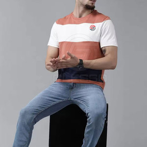 T-shirts pour hommes prêts pour la gym, avec tissu extensible, toucher doux et coupe moderne élégante pour un style de vie actif - Product Image 2