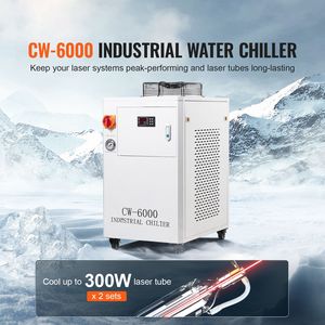 Refrigeratore d'Acqua Industriale CW6000 1500W di Piccole Dimensioni con Serbatoio da 15L e Sistema di Raffreddamento a Compressore da 65 L/min - Product Image 2