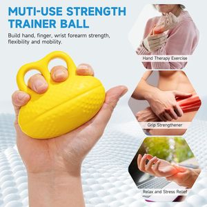 Allenatore di Forza per Impugnatura, Esercitatore per Dita e Polso con Palla, Attrezzo per Estensione delle Dita - Product Image 4