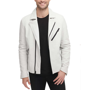 Fashion Customized logo Low MOQ Best Manufactured <b>Leather</b> <b>Jacket</b> For Online sale in Reasonable price - Product Image 4