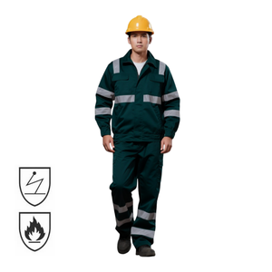 Overol de Trabajo Transpirable Personalizado para Hombre, Pantalones de Trabajo con Múltiples Bolsillos y Estampado en Relieve para Chaquetas de Trabajo de Construcción - Product Image 4