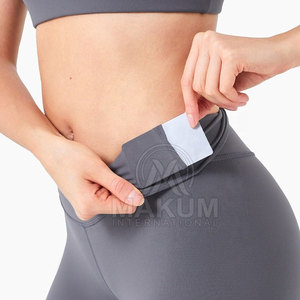 Leggings élégants pour femmes avec ceinture élastique, design confortable pour la maison et l'extérieur, leggings de yoga - Product Image 3
