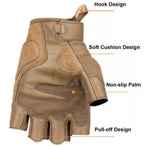 Gants tactiques respirants antidérapants du Pakistan, gants tactiques mi-doigts pour l'alpinisme et l'entraînement en plein air - Product Image 3