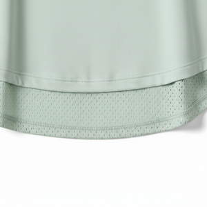 Wholesale Women Crop Top Long Sleeve Yoga Mesh <b>Back</b> Breathable Fitness <b>T</b>-Shirt Quick Dry Lightweight Seamless Running Gym Sports - Product Image 4