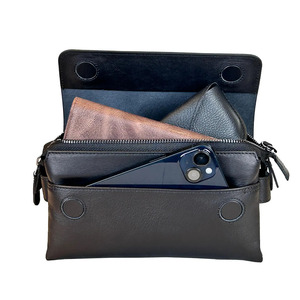 Pochette en cuir faite à la main, portefeuille enveloppe élégant pour le bureau, les voyages et l'usage quotidien, à vendre à prix abordable - Product Image 1
