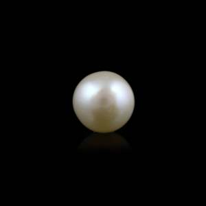 Loose Seawater Pearl 5.45 Carat 8-9mm White Pink AAAA Grade for Fine Jewelry - Product Image 1