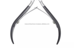กรรไกรตัดหนังสแตนเลสแบบมืออาชีพ,กรรไกรตัดเล็บแบบแหนบคู่ฤดูใบไม้ผลิ - Product Image 4