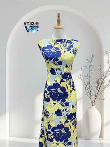 Tela de Chifón Floral 150/160cm Ligera y Transparente 100% Poliéster Transpirable 60GSM Unisex para Vestidos de Novia Modelo 8027 Vietnamita - Product Image 6
