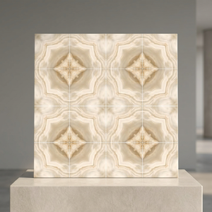 Baldosas de porcelana pulida Bookmatch marrón 600x600mm 60x60cm baldosas de cerámica digital de mármol verde brillante - Product Image 6