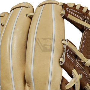 Gants de baseball en cuir professionnels de haute qualité, personnalisables avec logo et couleur, très demandés pour le poste de receveur. - Product Image 5