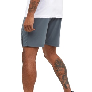 Pantalones Cortos Casuales con Logotipo Personalizado, Cintura Elástica con Cordón, Transpirables, de Secado Rápido, Diseño Sólido, Colores Personalizados - Product Image 3