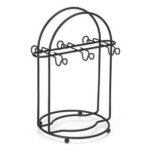 Porte-gobelets classique en fer pour une cuisine traditionnelle, alliant utilitaire et charme décoratif en métal - Product Image 1