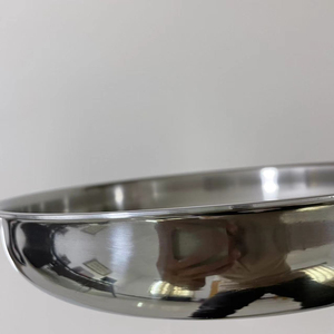 Premium Stainless Steel Fry Pan Designed For Modern Kitchens Offering Exceptional Heat Distribution Durability For Sale - Product Image 4