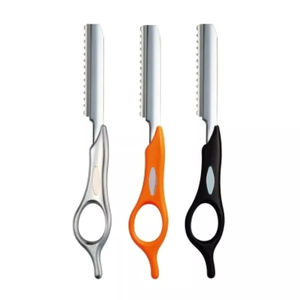 Rasoir professionnel à tête rotative Kaamir Instruments pour la coupe des cheveux, lames en acier inoxydable pour barbiers, stylistes, usage en salon - Product Image 6