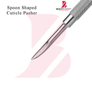 Herramienta Profesional de Manicura y Pedicura, Cuchara de Acero Inoxidable para Empujar y Remover Cutículas, Limpiador de Uñas - Product Image 5