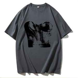 Camiseta Oversize de Moda Urbana para Mujer, Ropa Cómoda de Verano, Top Informal con Estampado Gráfico, Prenda de Alta Calidad - Product Image 4
