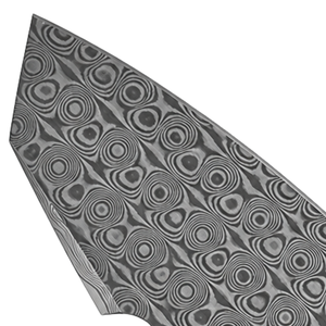 Navajas Plegables Marrón, Gris, Negro y Plateadas con Mango Texturizado Acanalado, Hoja Decorativa Circular y Clip de Bolsillo para Uso General - Product Image 6