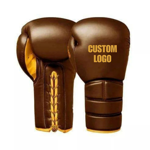 Nuevos Guantes de Boxeo de Piel Sintética con su Propio Logotipo, Guantes de Boxeo para Hombre y Mujer 2025, Guantes de Piel de Pakistán Estampados - Product Image 5