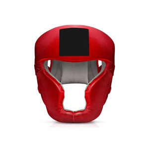 Protector de Cabeza de Cuero PU de Alta Calidad, Ajustable y Transpirable para Competiciones de Boxeo, Fabricado por Star Figure Enterprises - Product Image 4