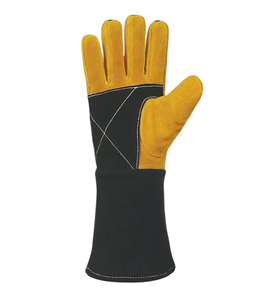 High-Temperature Heat & Fire Resistant Safety Welder <b>Gloves</b> Top Quality Cowhide Leather Comfortable Tig Welding <b>Gloves</b> - Product Image 3