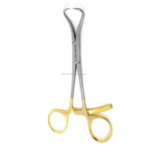 Pinzas de reducción ósea de grado médico de 5.5 pulgadas con puntas curvas y puntiagudas, instrumento quirúrgico ortopédico de acero inoxidable duradero con certificación CE ISO - Product Image 3